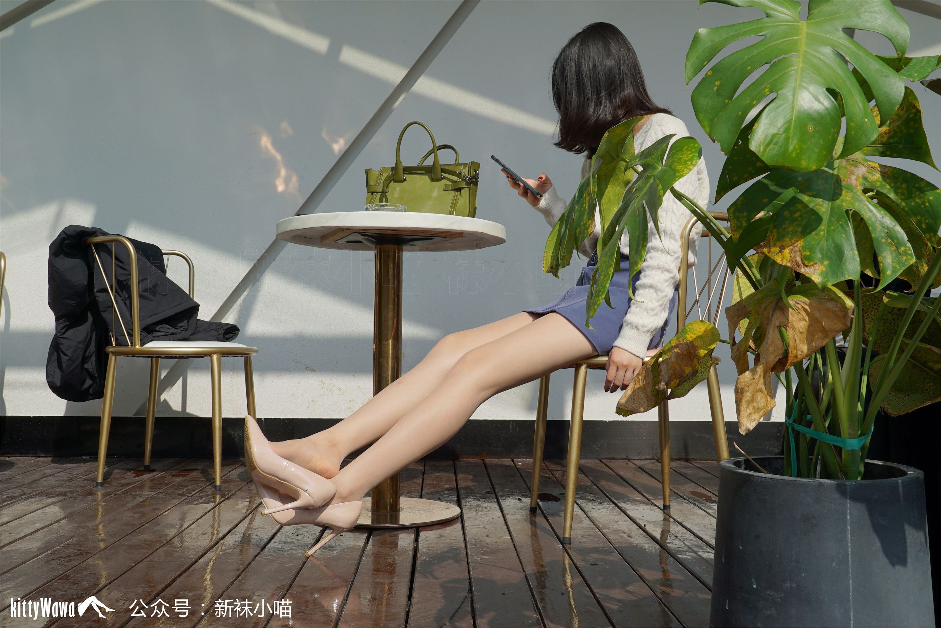 kittyWawa袜小喵故事集  KTS004 偶遇老同学